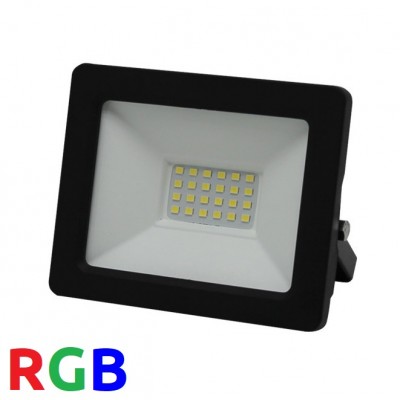 Προβολέας LED 10W 24V 120° RGB IP65 με Controller 3-39102499	